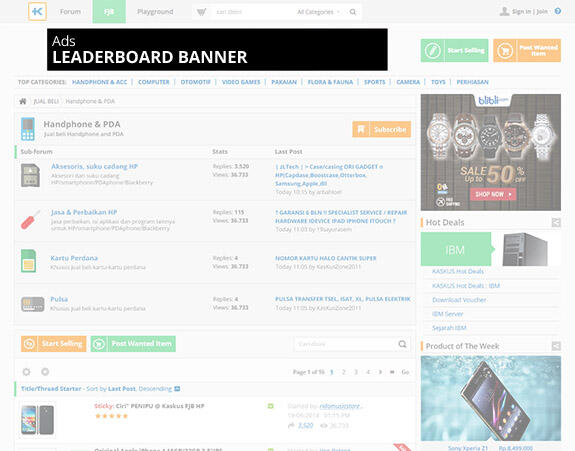 Ads Inventory FJB (Thread List)